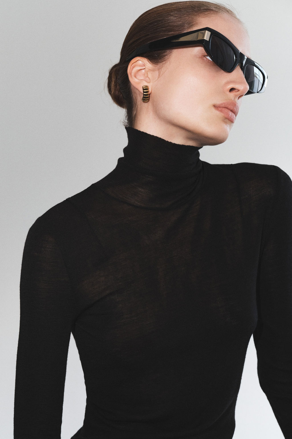 Top de lana merino con cuello perkins - H&m фото 6