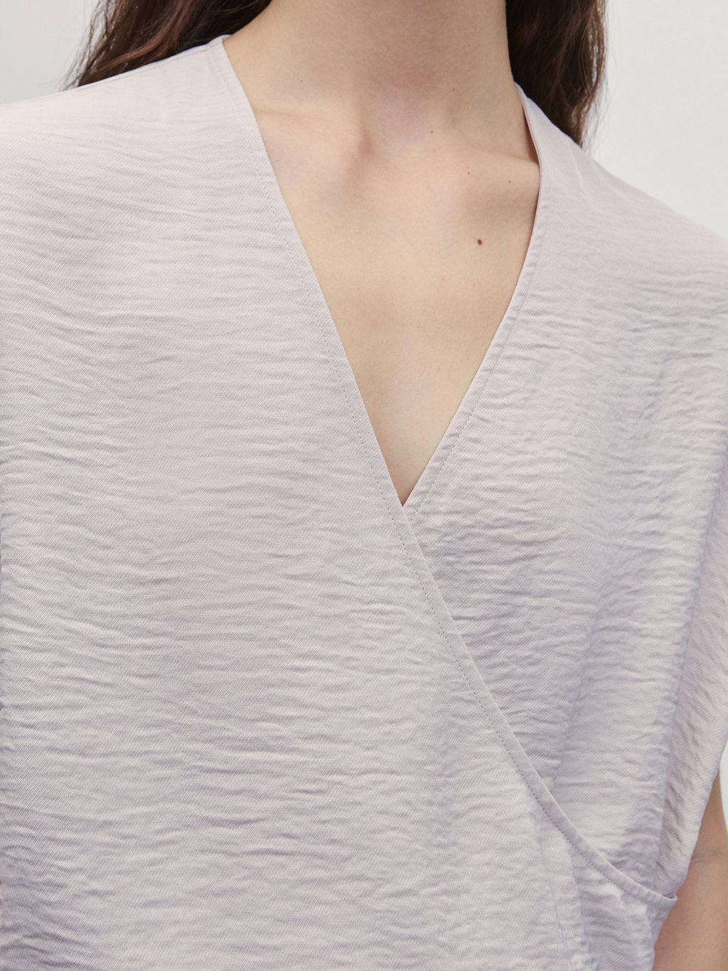 Укороченная блузка свободного кроя / Zarina  фото 6