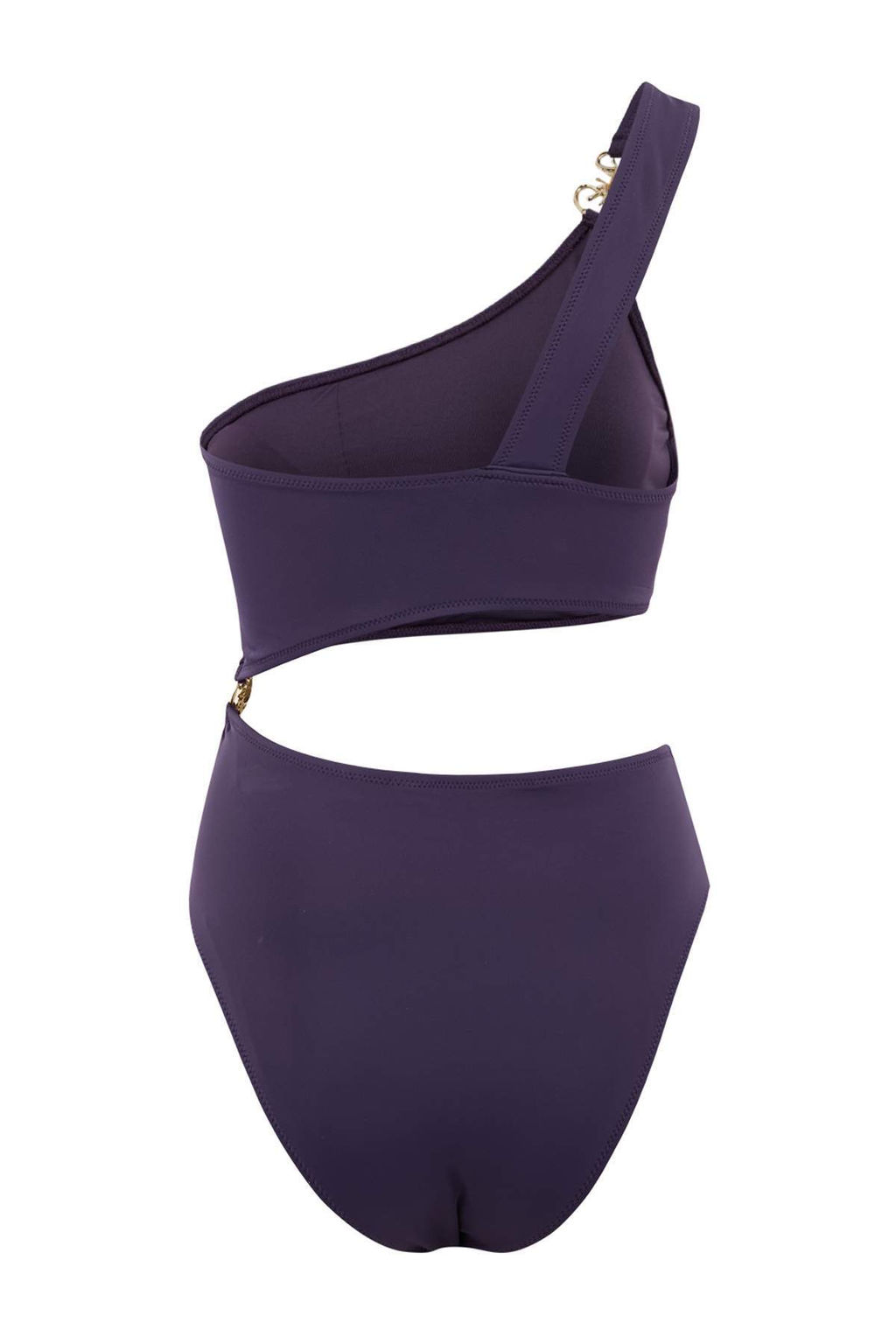 Mor Tek Omuz Gunes Aksesuarl? Premium Cut Out Detayl? Regular Mayokini TBESS25MA00046