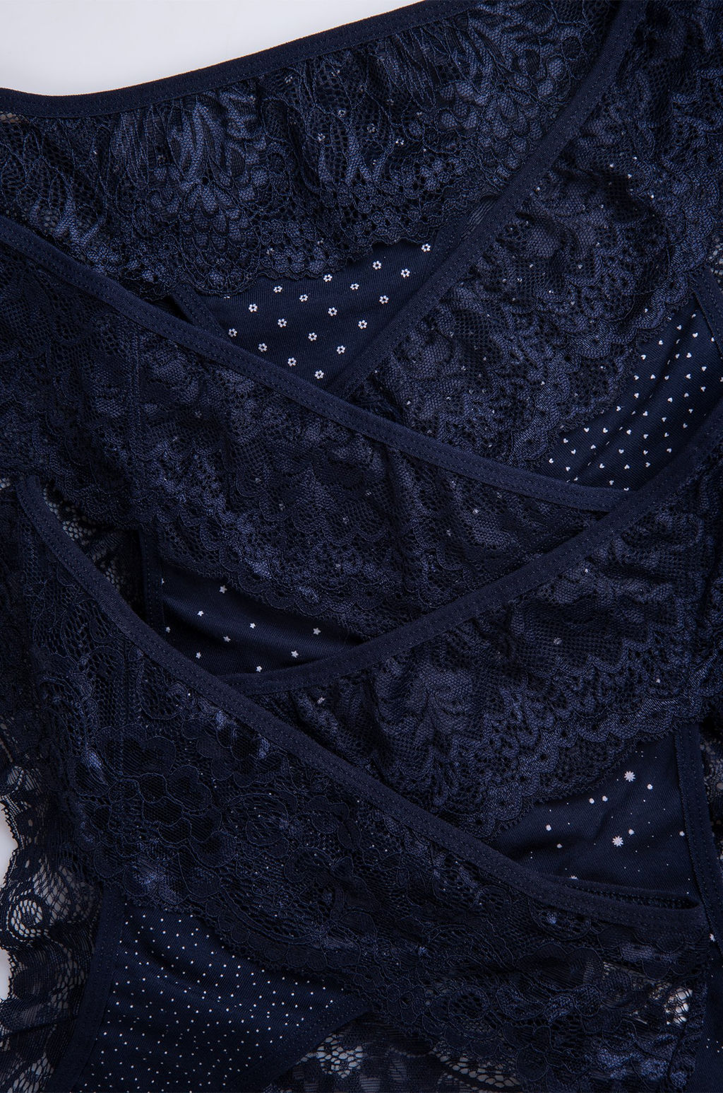 Женские кружевные трусы-слипы 5 шт. Donella  фото 6