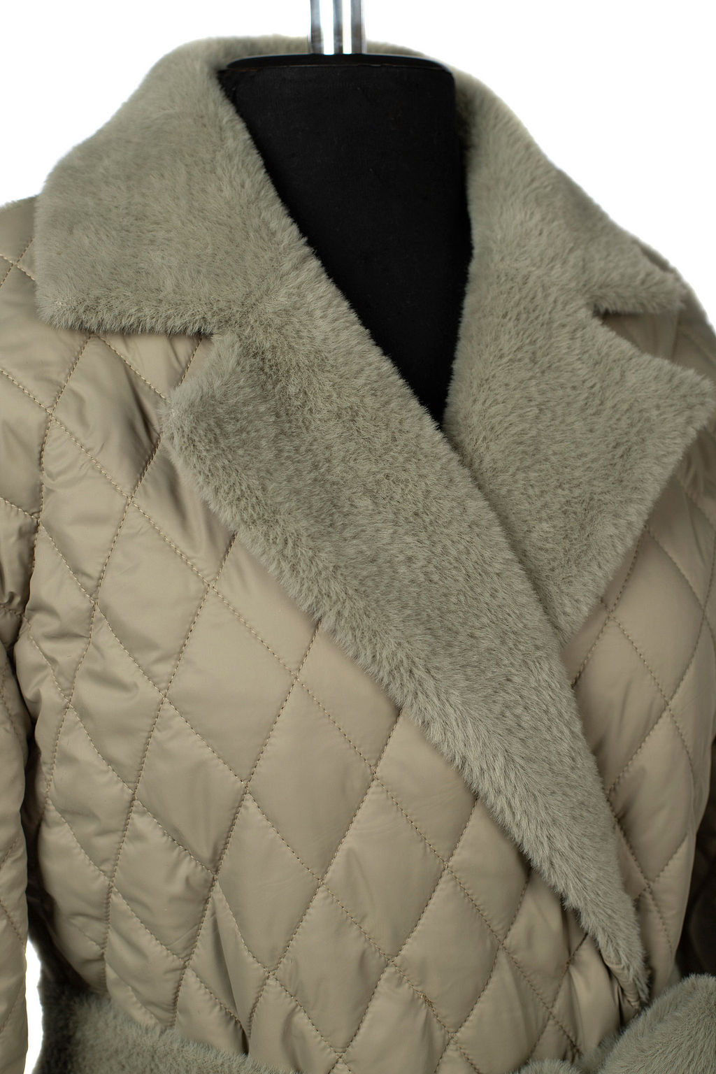 Пальто женское демисезонное (пояс) - El podio фото 11