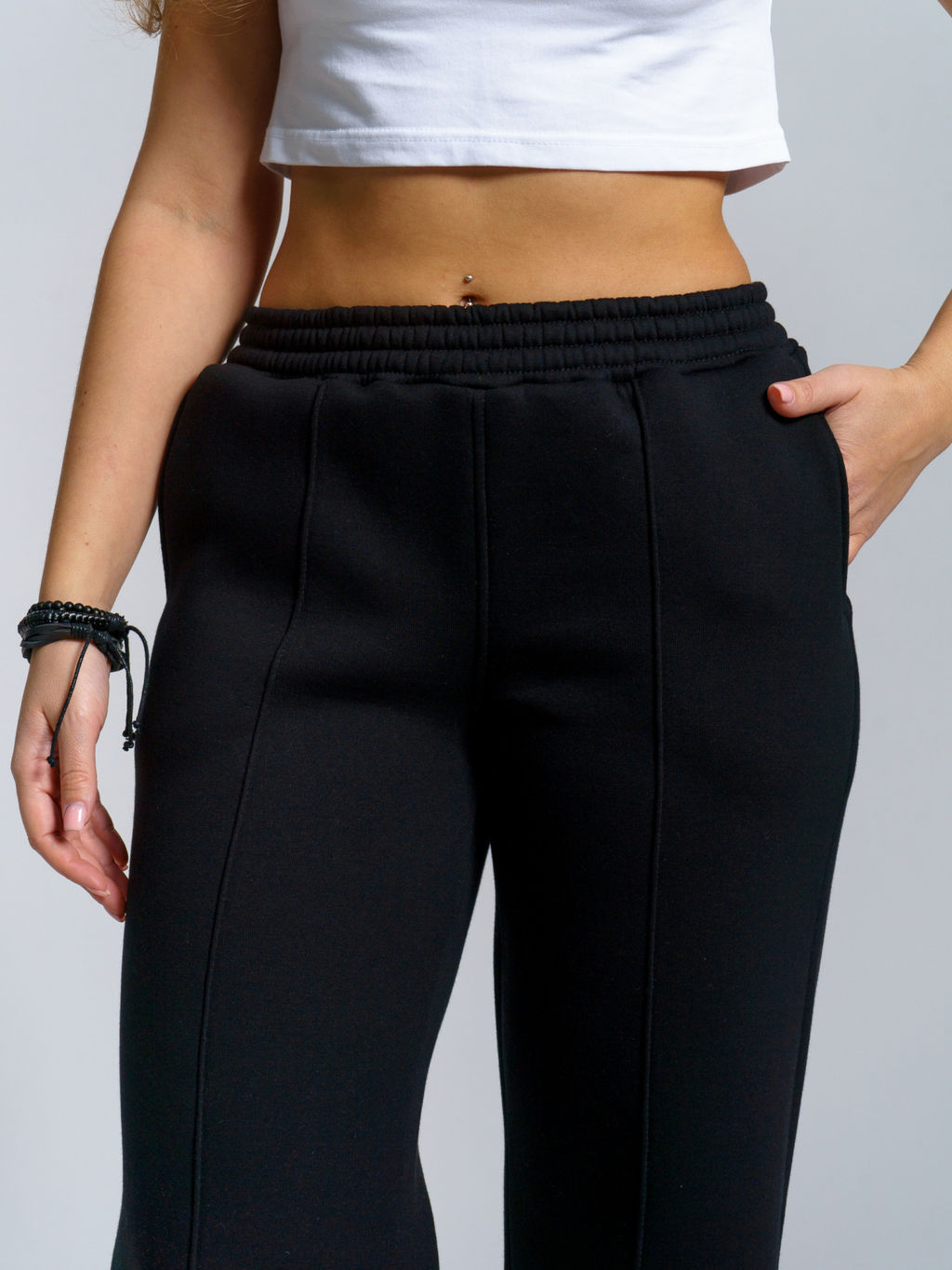 Брюки из футера трехнитка с начесом качество пенье - Svetekst фото 20