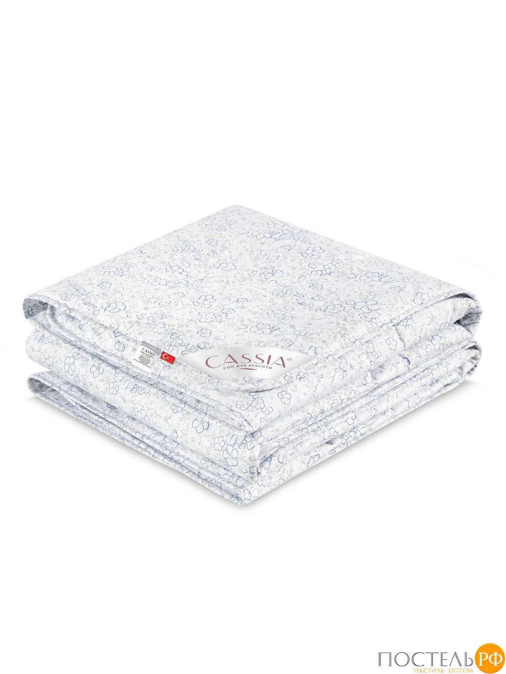 CASSIA АЛЬПИЙСКИЙ ЛЕН Одеяло 172х205,1пр.,хлопок/лен/полиэф.вол., 200 г/м2  фото 3