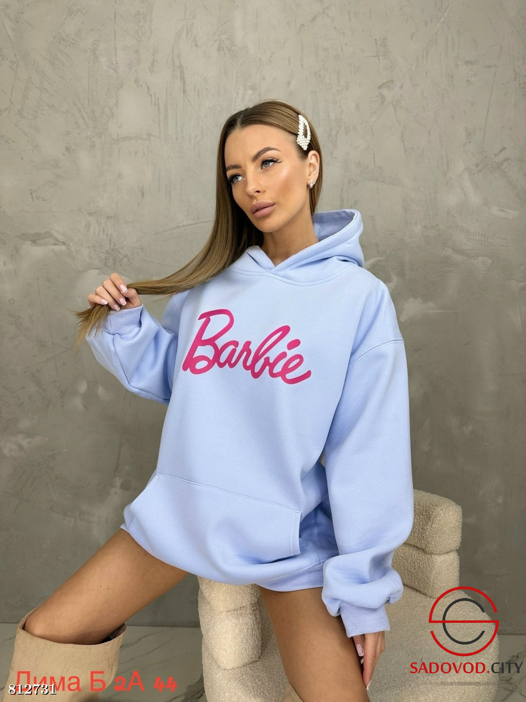 Толстовка с начёсом женская - Bruno фото 7