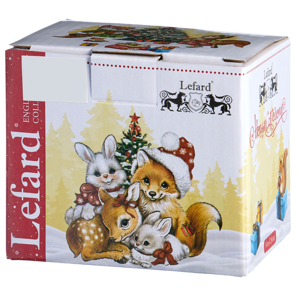 КРУЖКА LEFARD С НОВЫМ ГОДОМ! 300 МЛ КРАСНАЯ фото 10