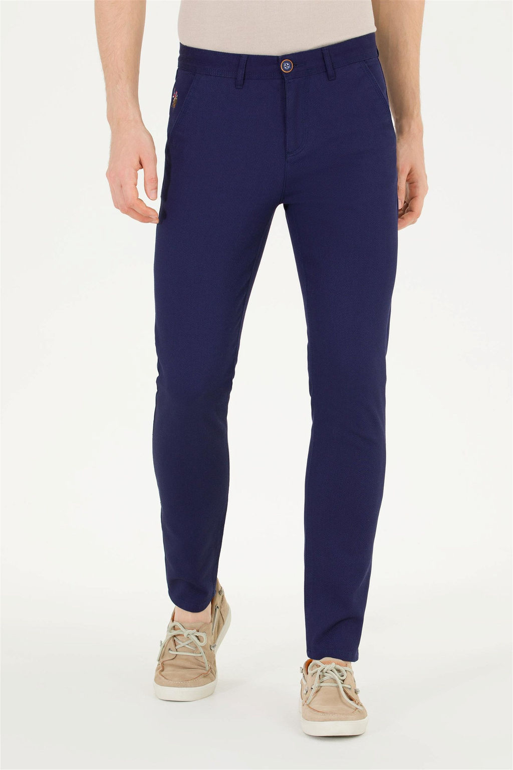 U. S. Polo Assn / Мужские темно-синие брюки из плотной ткани/чиносы - U.s. polo assn фото 9