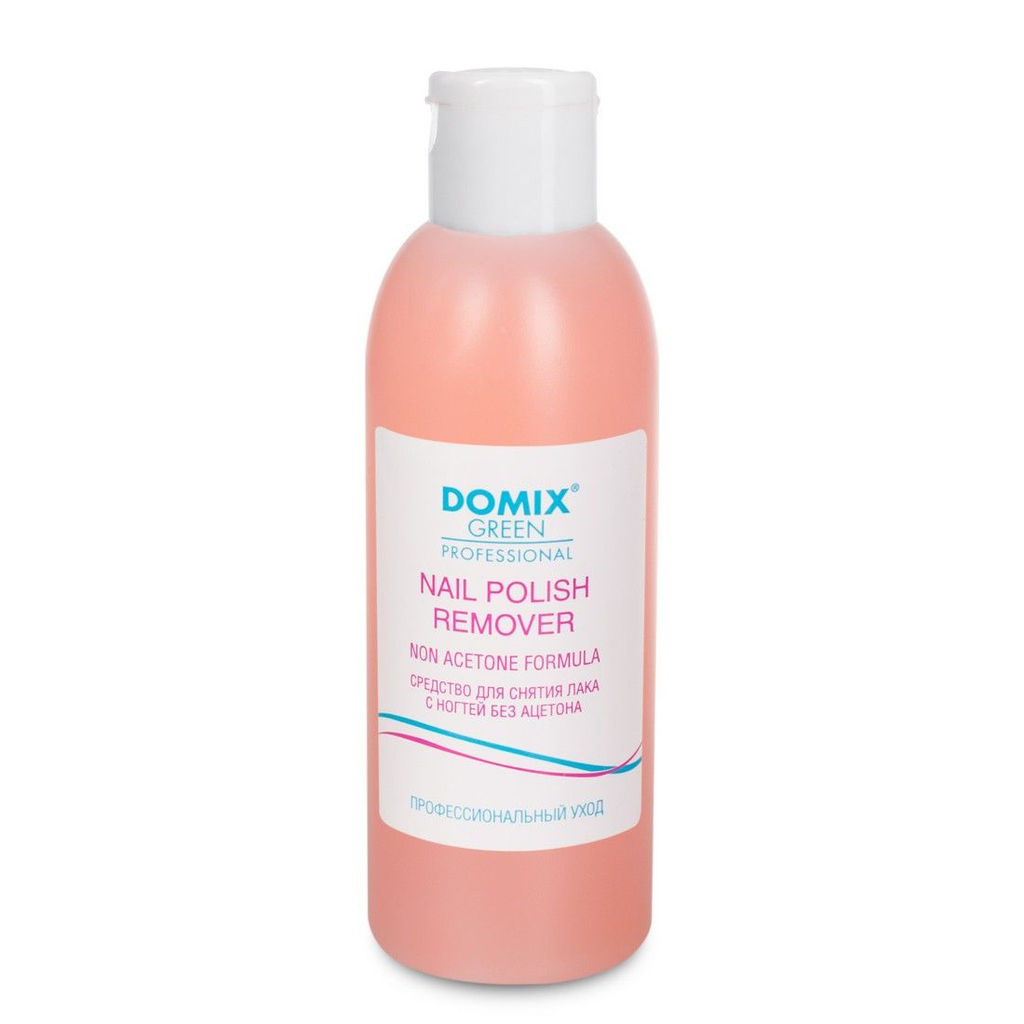 Domix Green Professional Средство для снятия лака с ногтей без ацетона / Nail Polish Remover non acetone, 200 мл