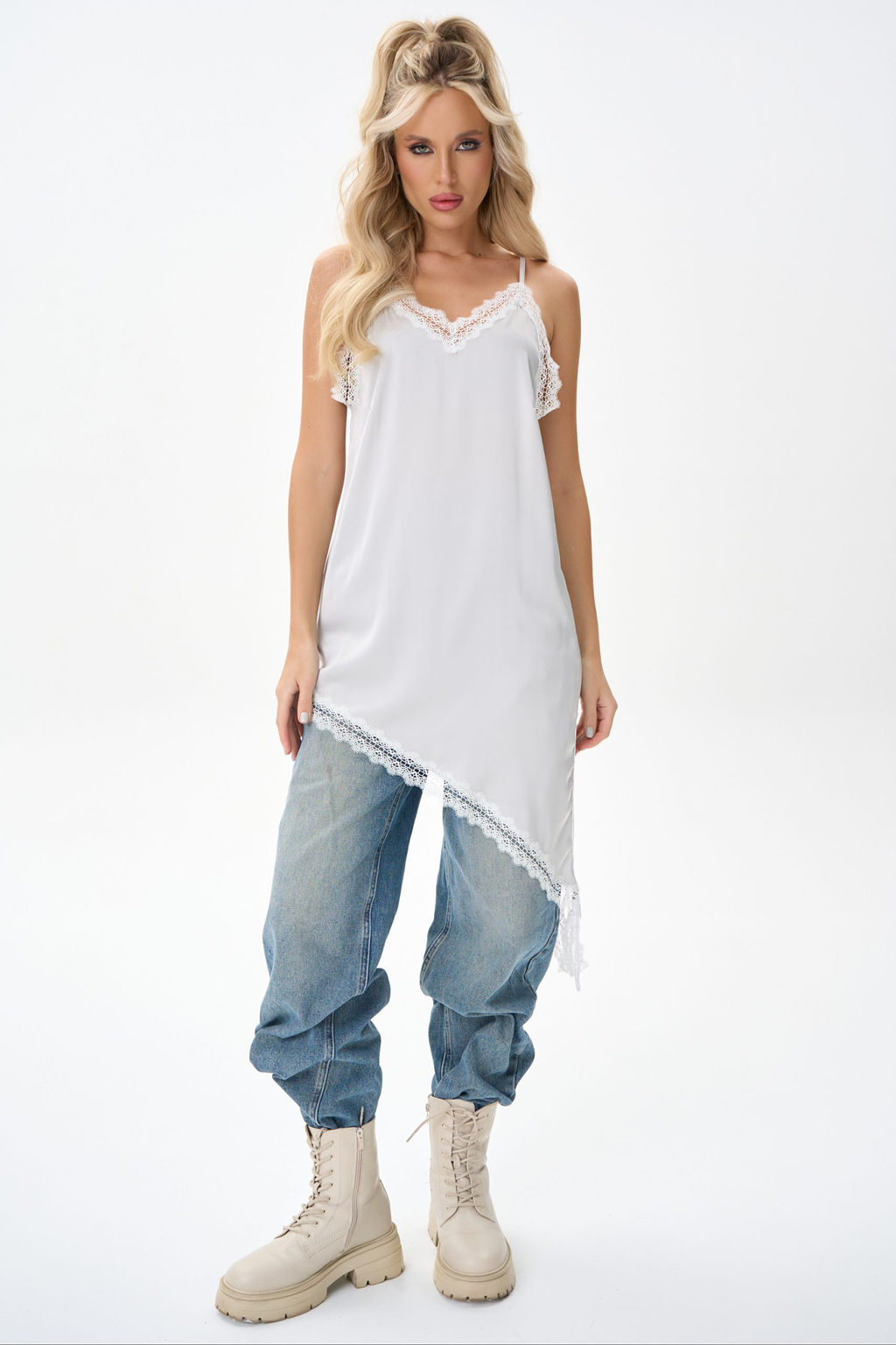 Топ Эли (серый) - Эльза фото 4