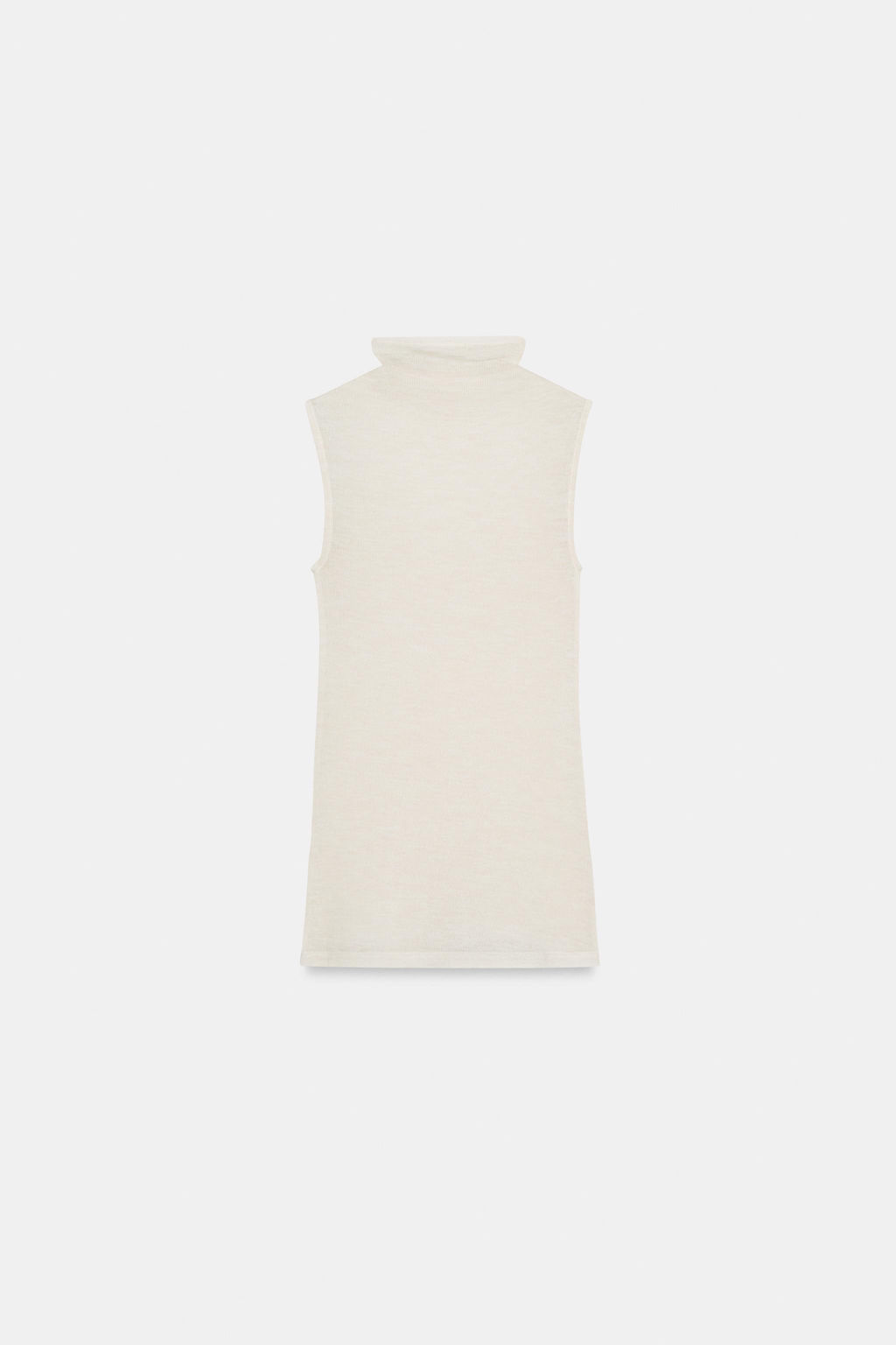 WOOL SLEEVELESS TOP - Zara фото 7