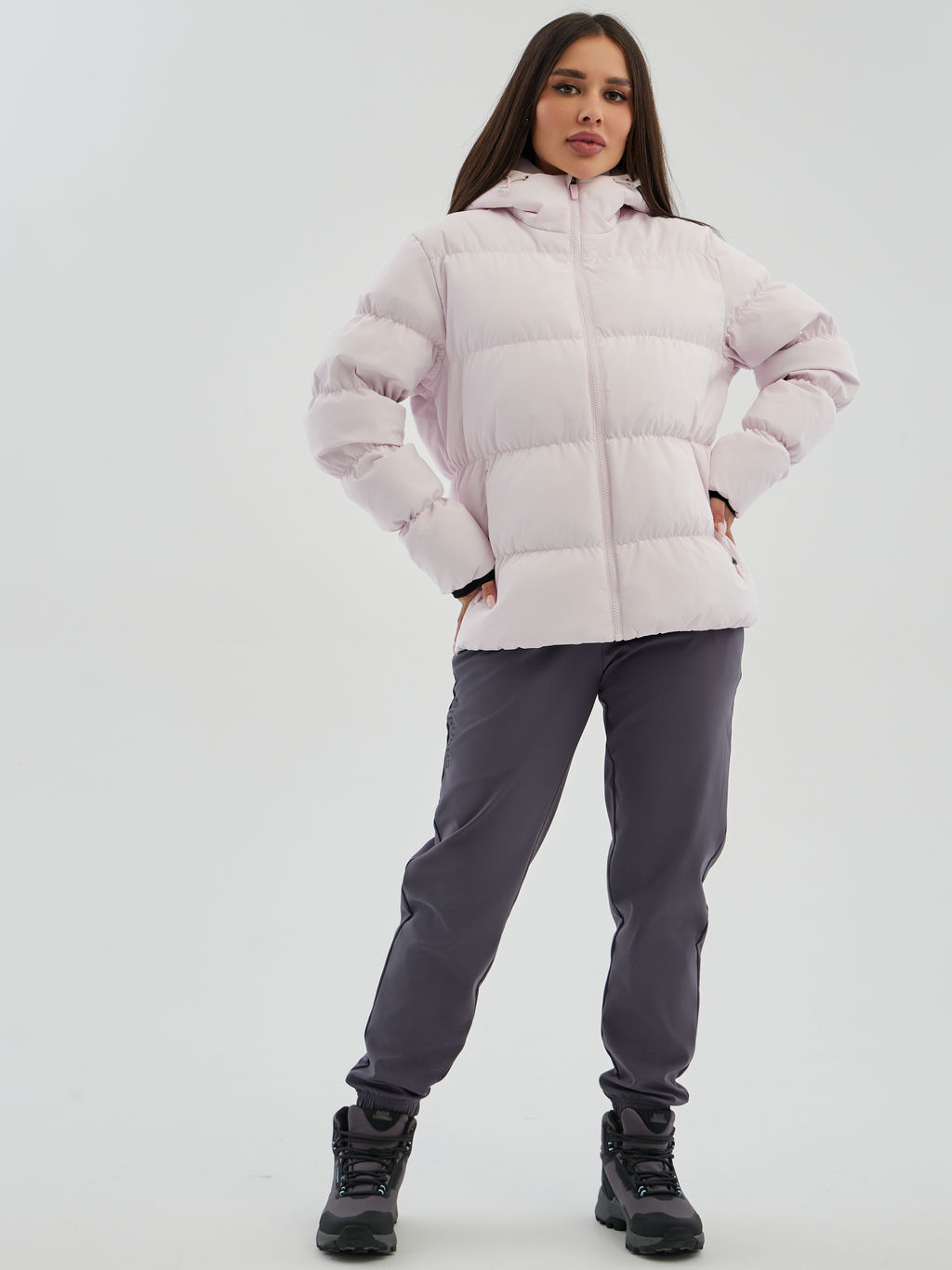 T3330-11 Пуховик стеганый