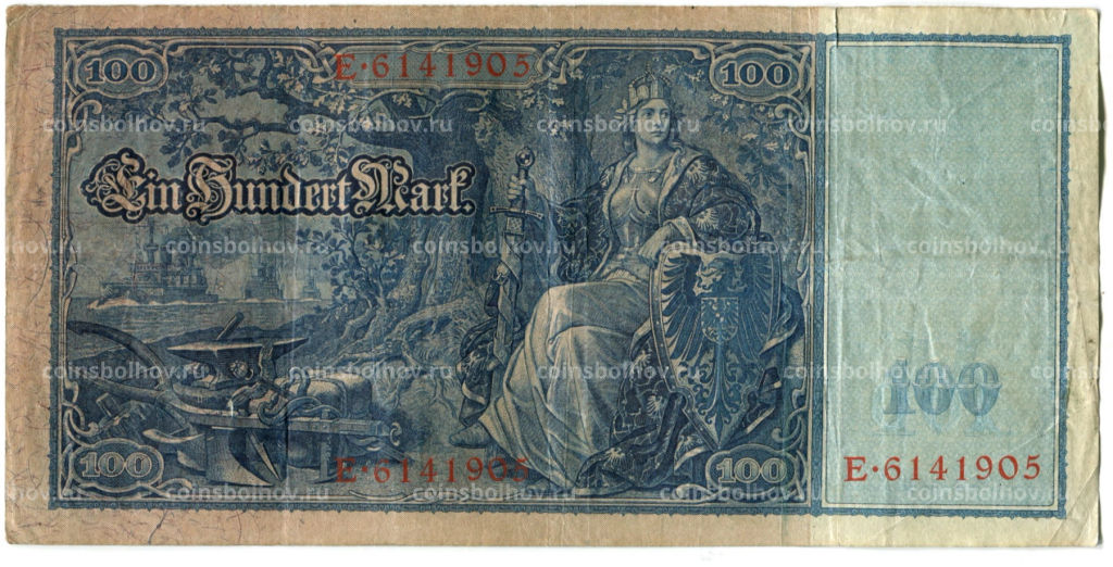 100 марок 1910 года Германия