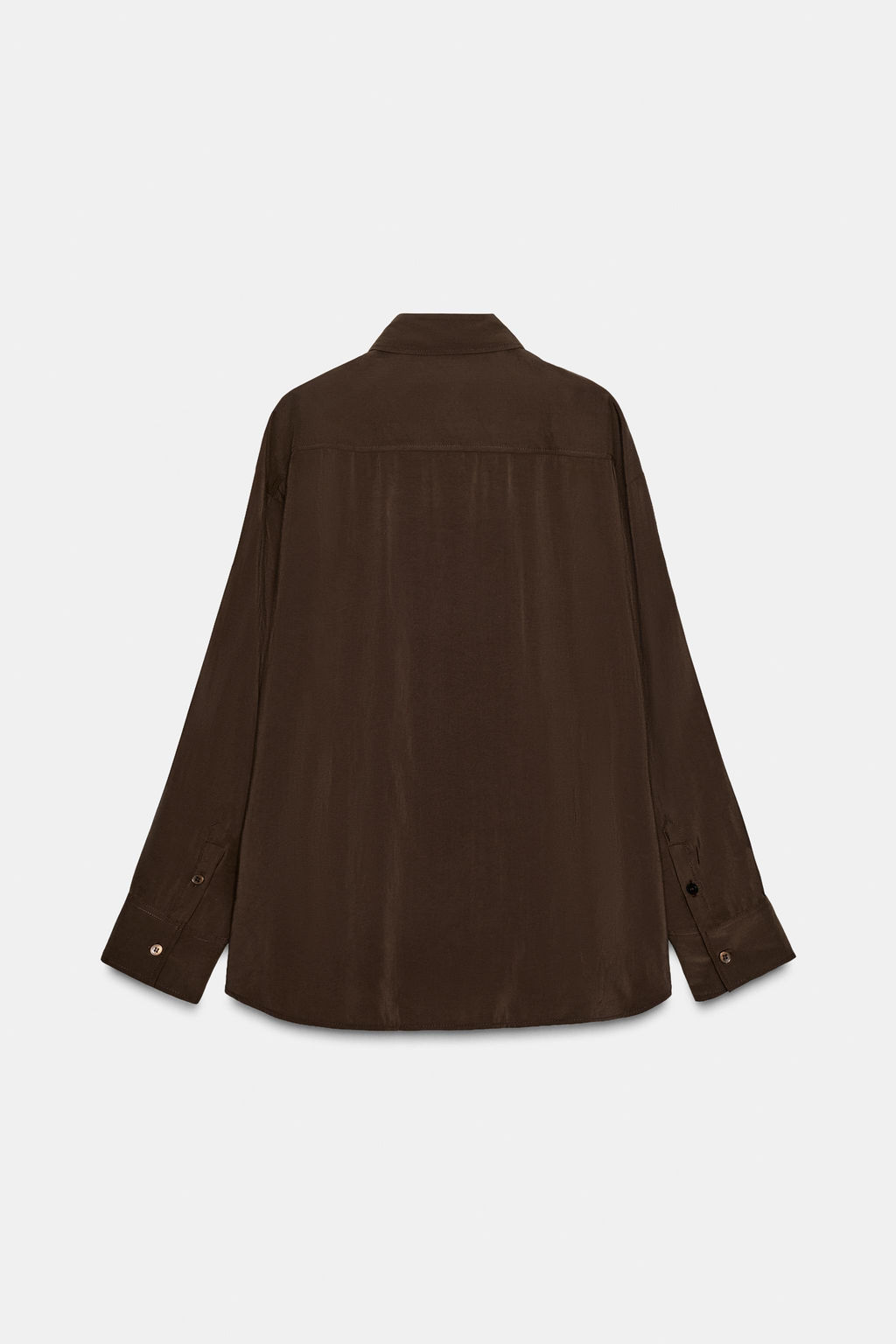 OVERSIZE FLOWING SHIRT - Zara фото 6