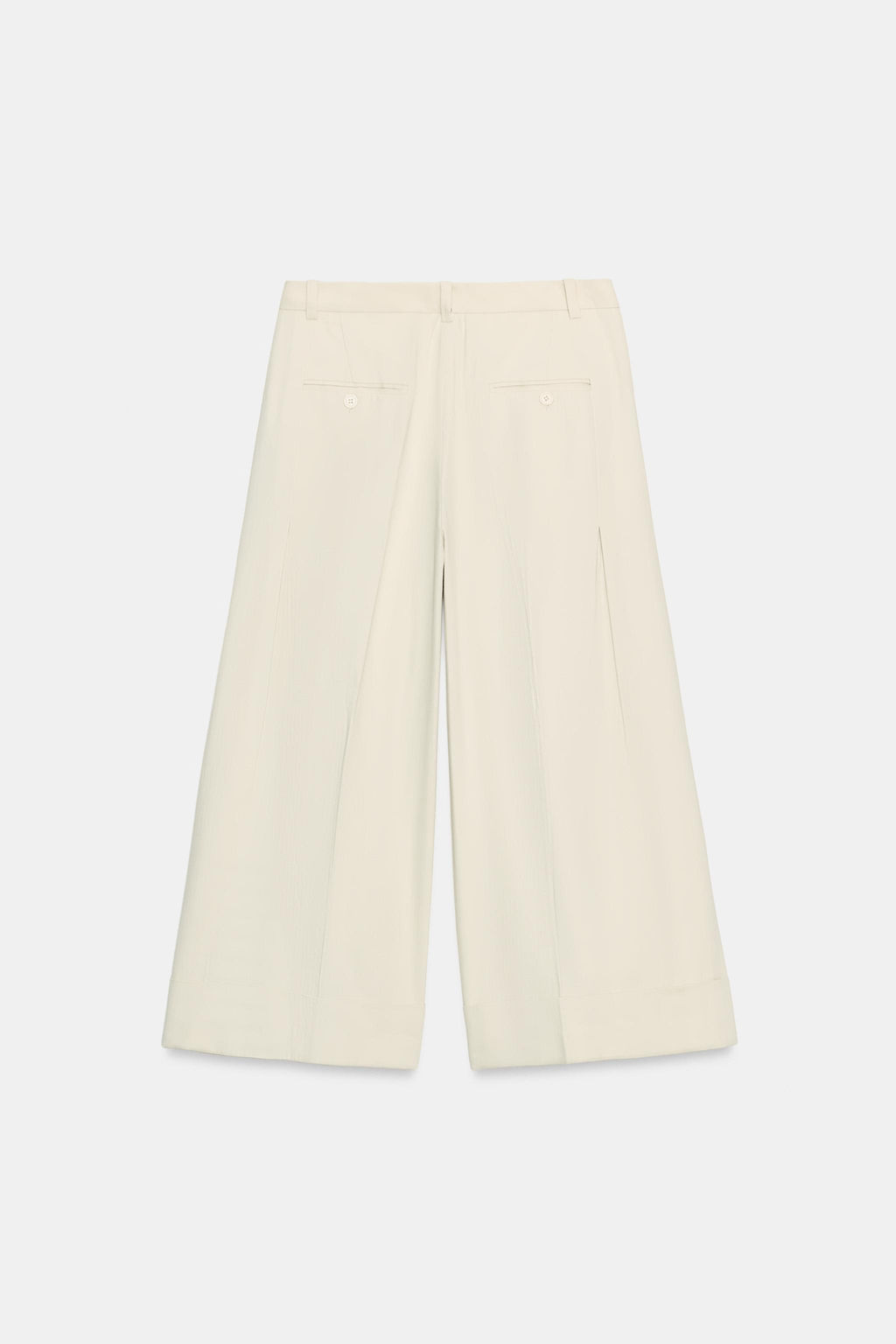 PANTAL?N PLIEGUES CON LINO ZW COLLECTION / Crudo - Zara фото 7