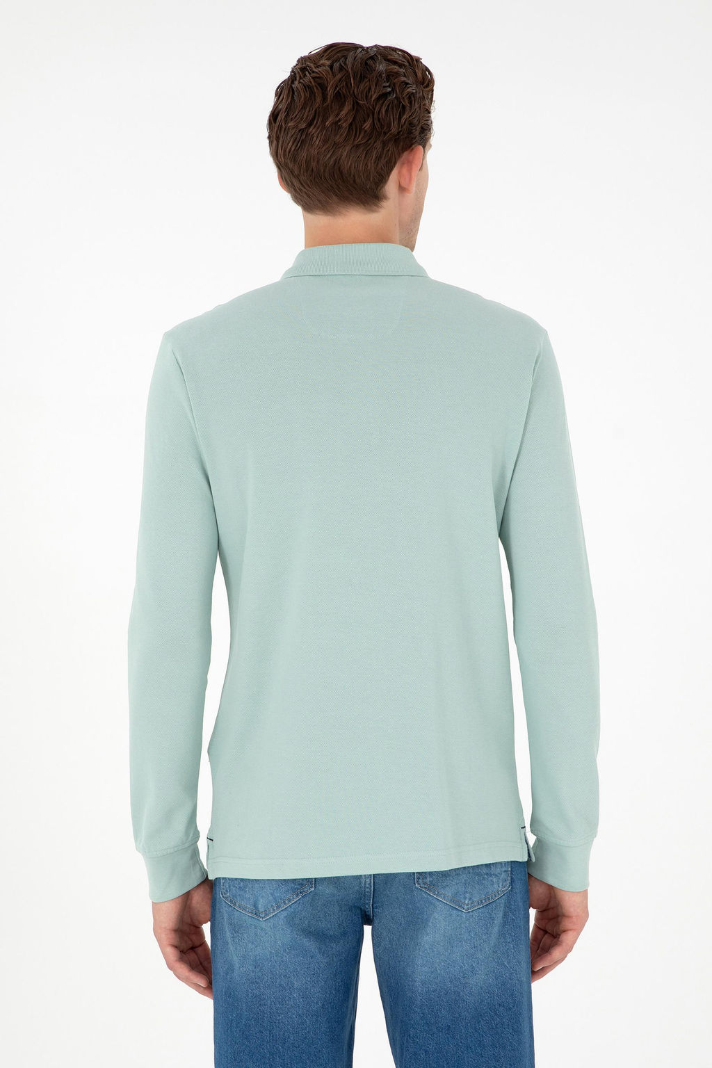 Мужская базовая толстовка зеленого цвета Неожиданная скидка в корзине - U.s. polo assn фото 5