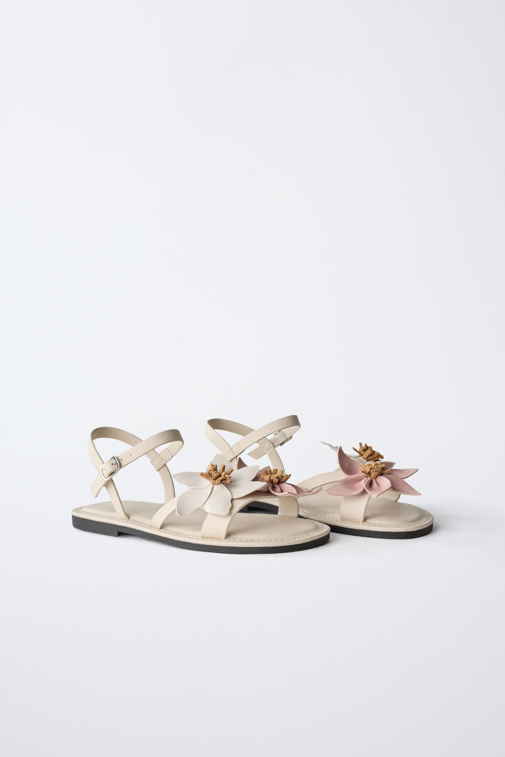 3D FLOWER SANDALS - Zara фото 2