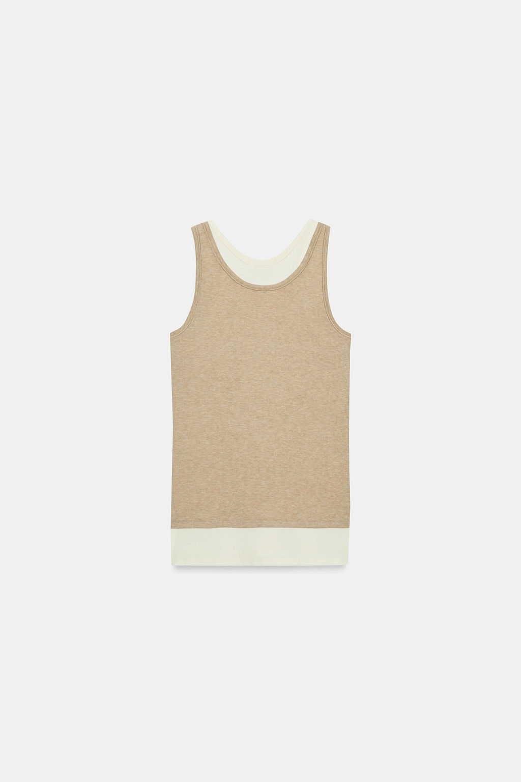 DOUBLE-LAYER STRAPPY TOP - Zara фото 5