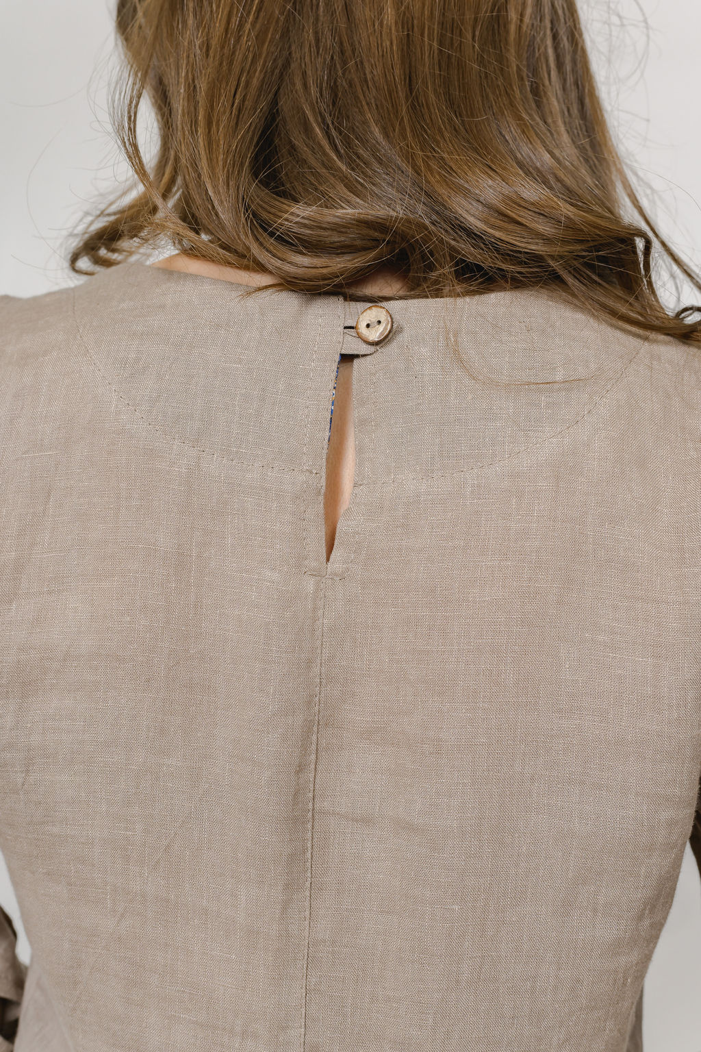 Платье  100% лен