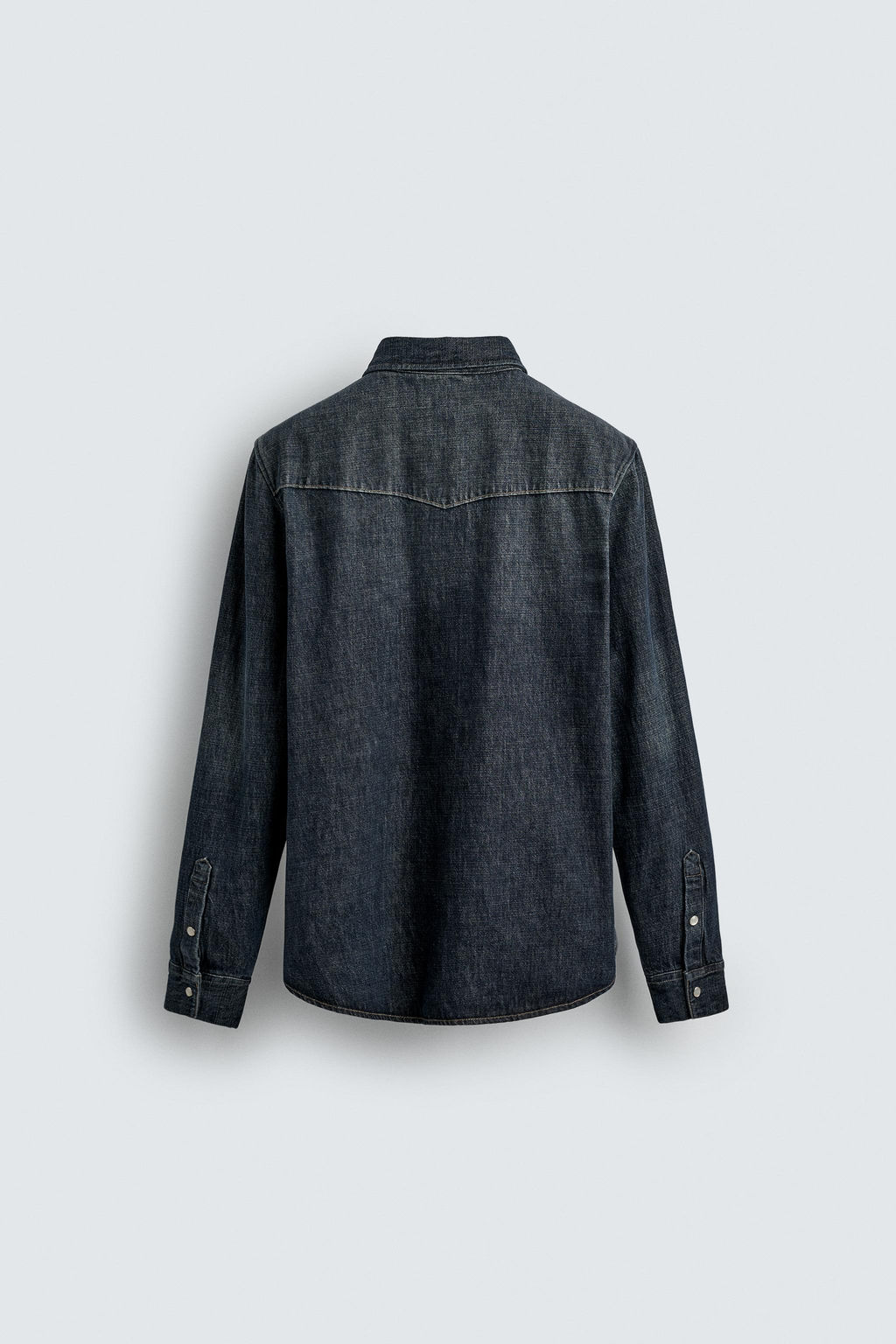 WESTERN DENIM SHIRT - Zara фото 9