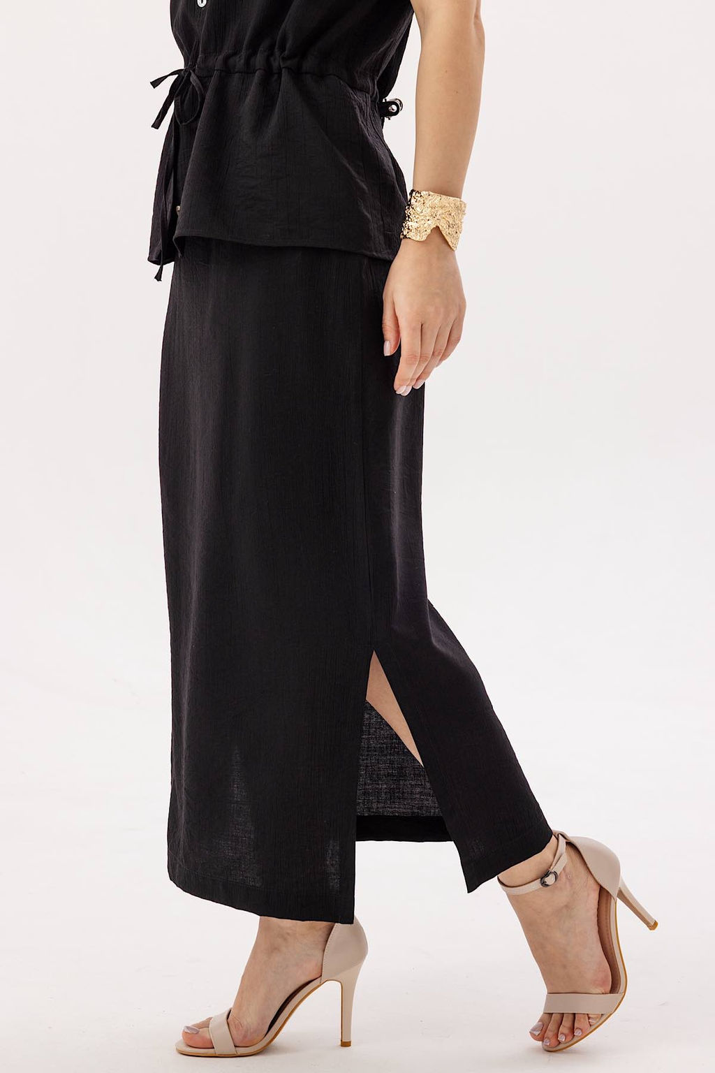 Юбка женская 184/02/Черный - Rise фото 2