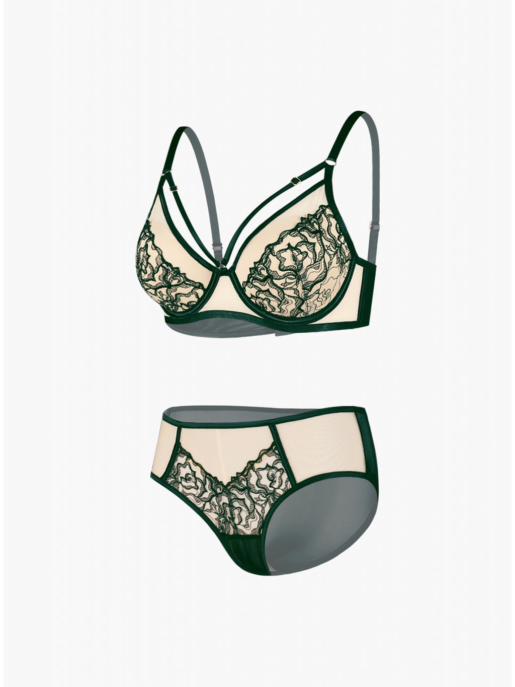 Комплект нижнего белья Indefini (Арт.318000-2137WXY)  фото 10