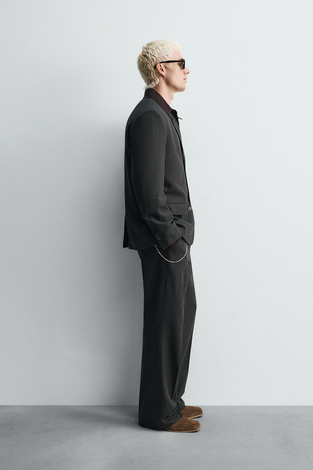 LIMITED EDITION TEXTURED BLAZER - Zara фото 4
