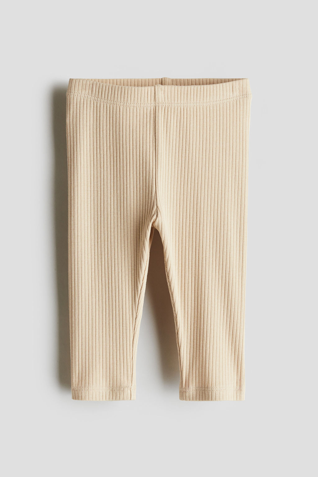 Leggings de algod?n acanalado