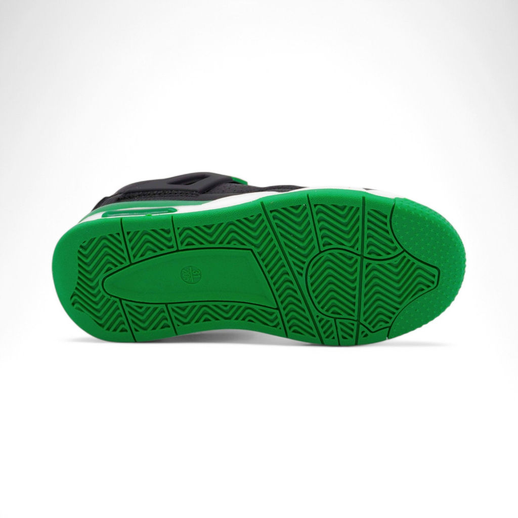 Кроссовки А7227-7 черно зеленые - Sport фото 3