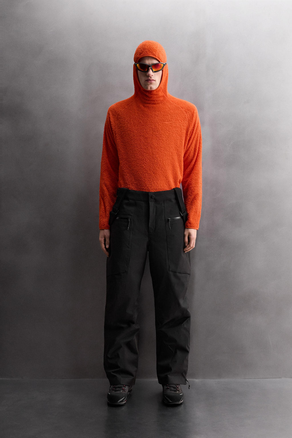 SKI FLEECE TEXTURED HOODIE - Zara фото 10