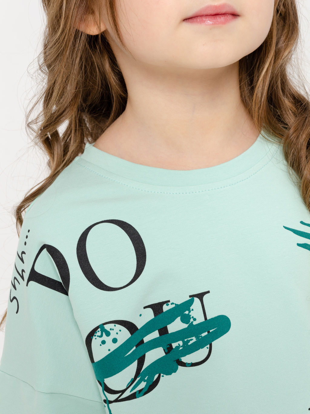 877Д Футболка детская " Ментол"