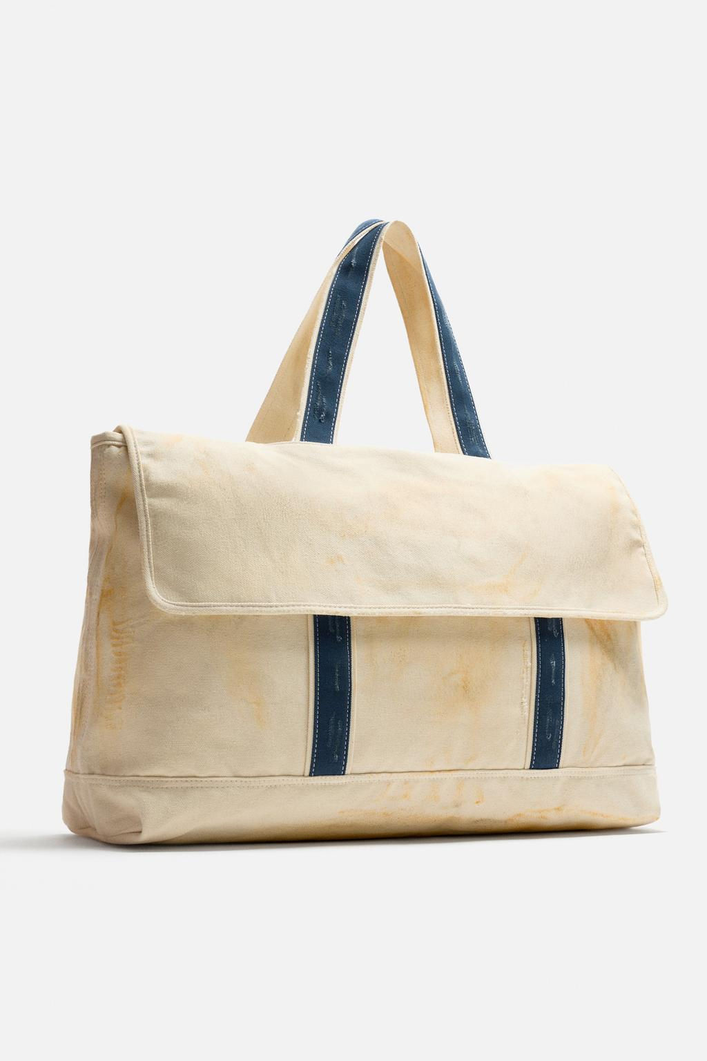 FABRIC SHOPPER BAG - Zara фото 2
