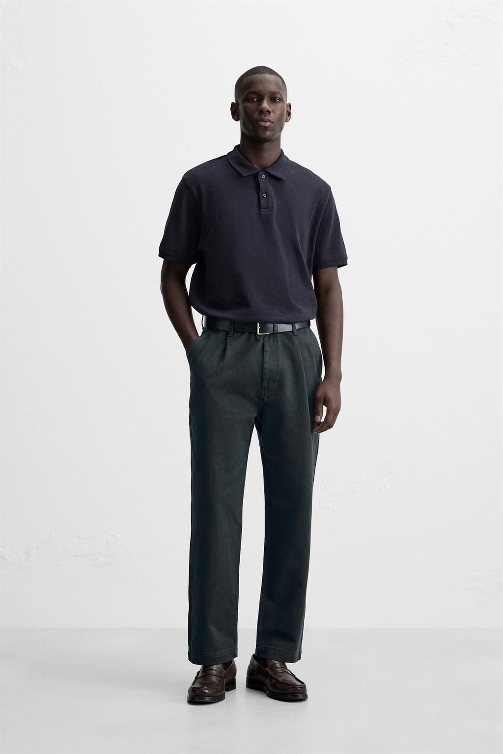 REGULAR FIT TROUSERS - Zara фото 28