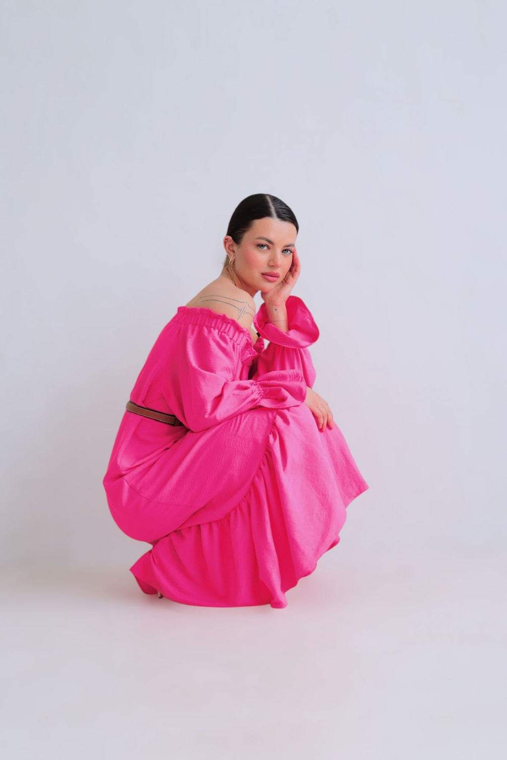 Martichelli Платье розовое  фото 10