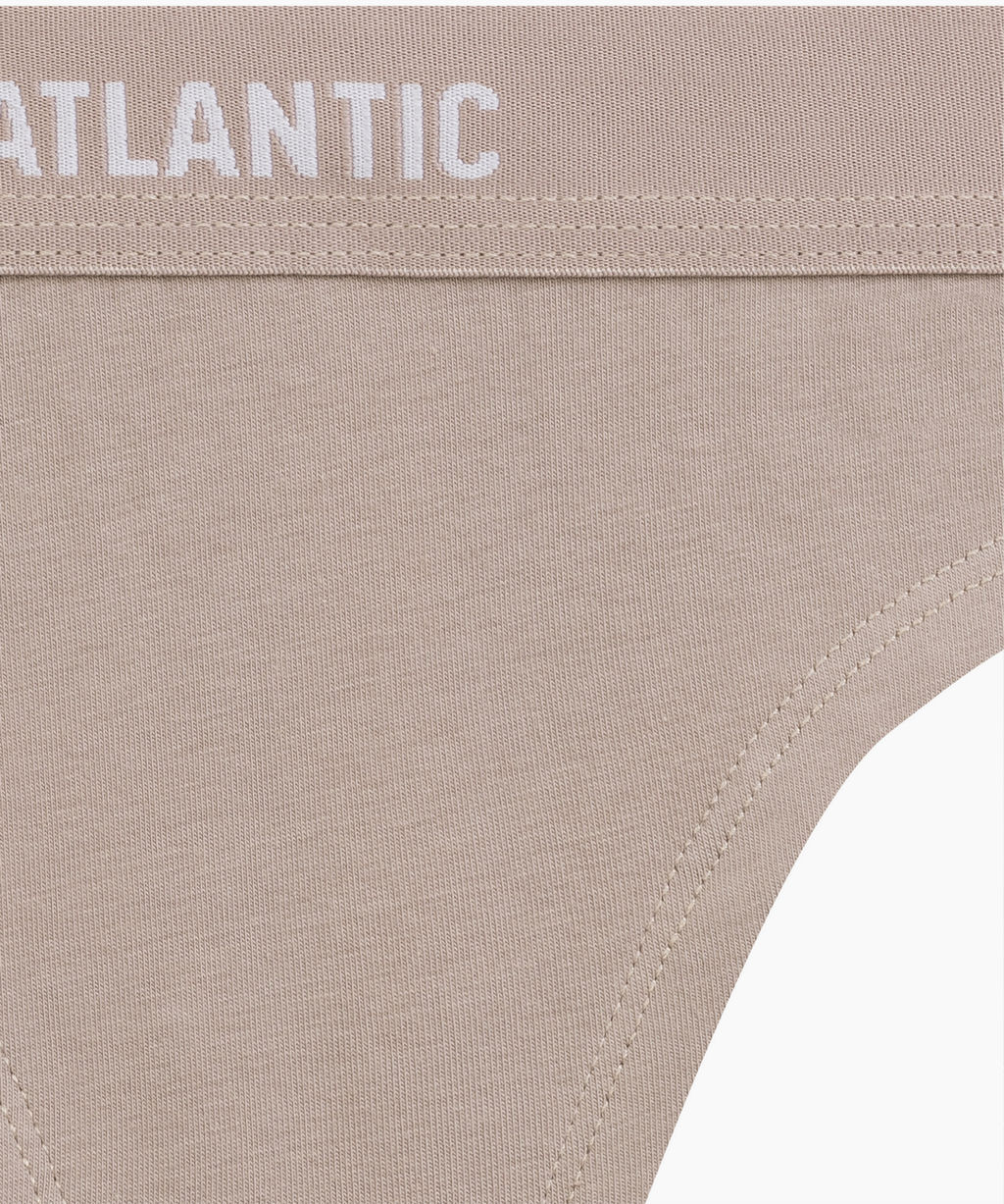 ATLANTIC 3CLP-013 Трусы стринги String - набор 3 шт. персиковый + песочный + светло-бежевый  фото 7