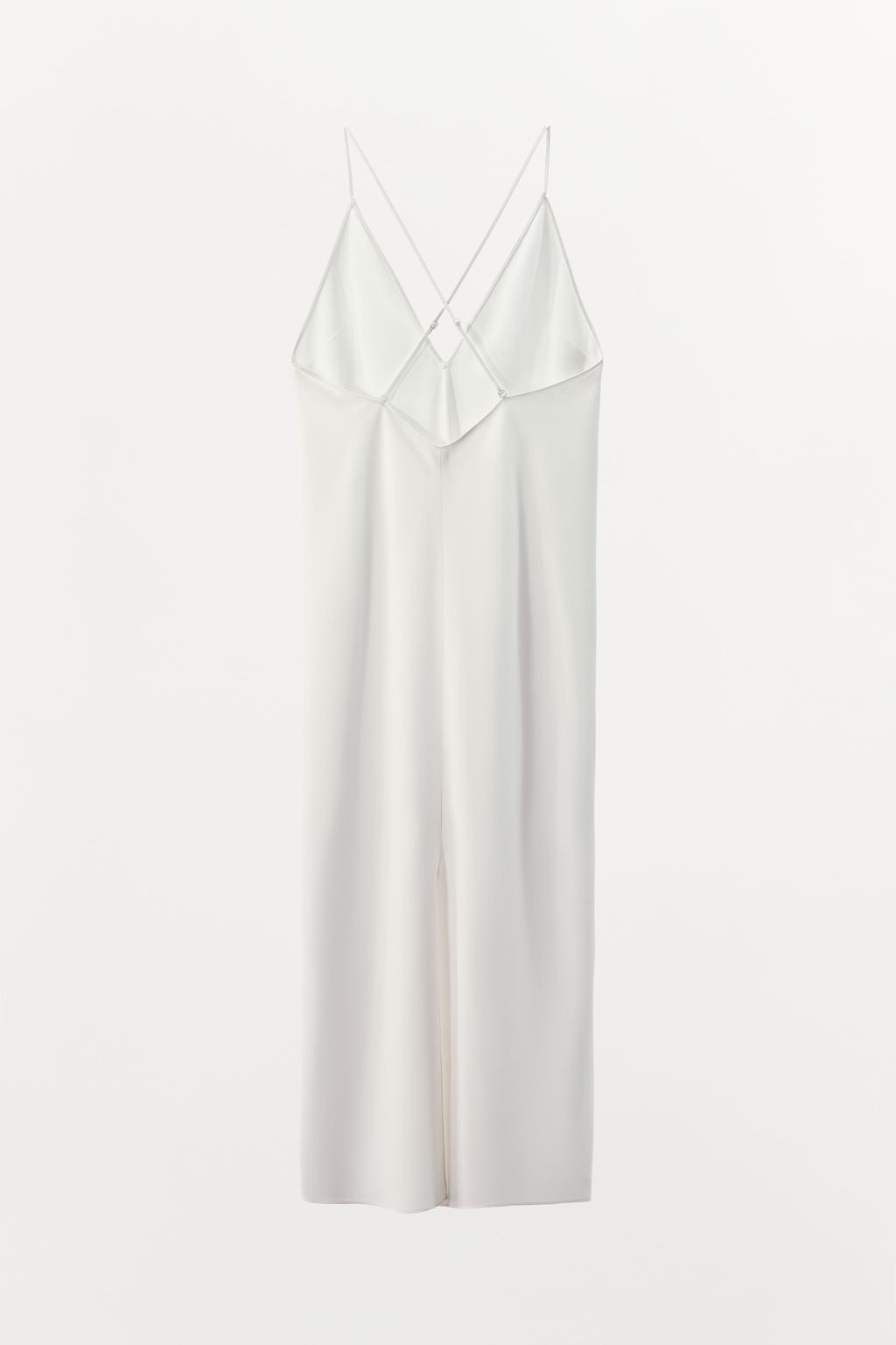 VESTIDO FORRO TIRANTES MULTIPOSICI?N / Blanco roto - Zara фото 7