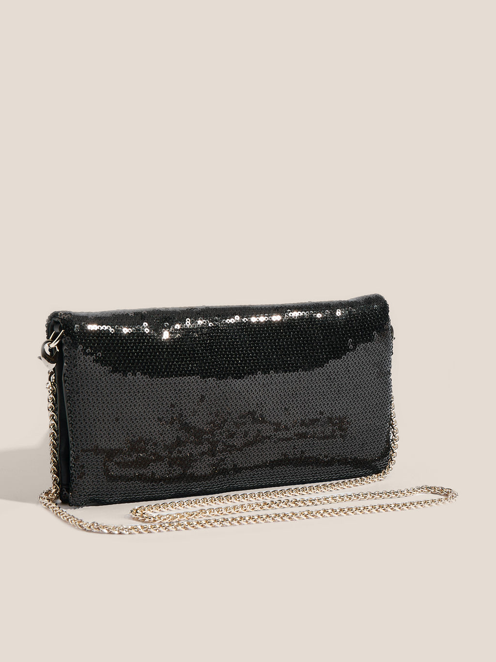 Клатч JUST CAVALLI PARTY CAPSULE PAILLETES Артикул 4450899, черный  фото 3