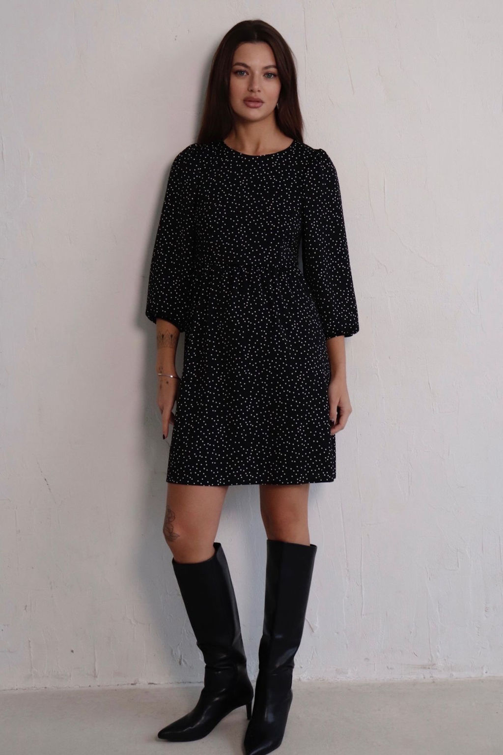 Платье с присборенной юбкой - Martichelli фото 42