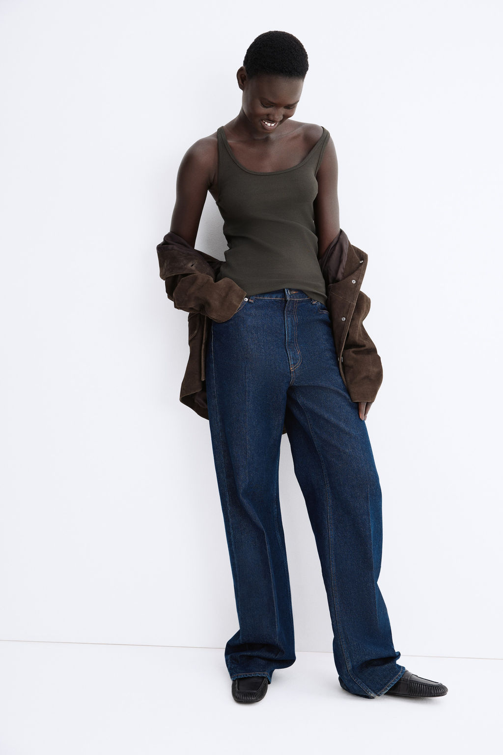 Top sin mangas en punto de canal? - H&m фото 6