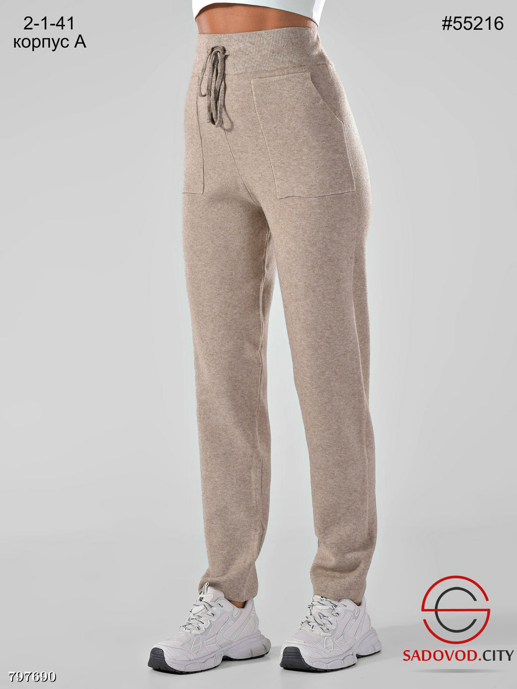 Тёплые женские брюки, предназначенные для сезона осень-зима. - Bruno фото 4