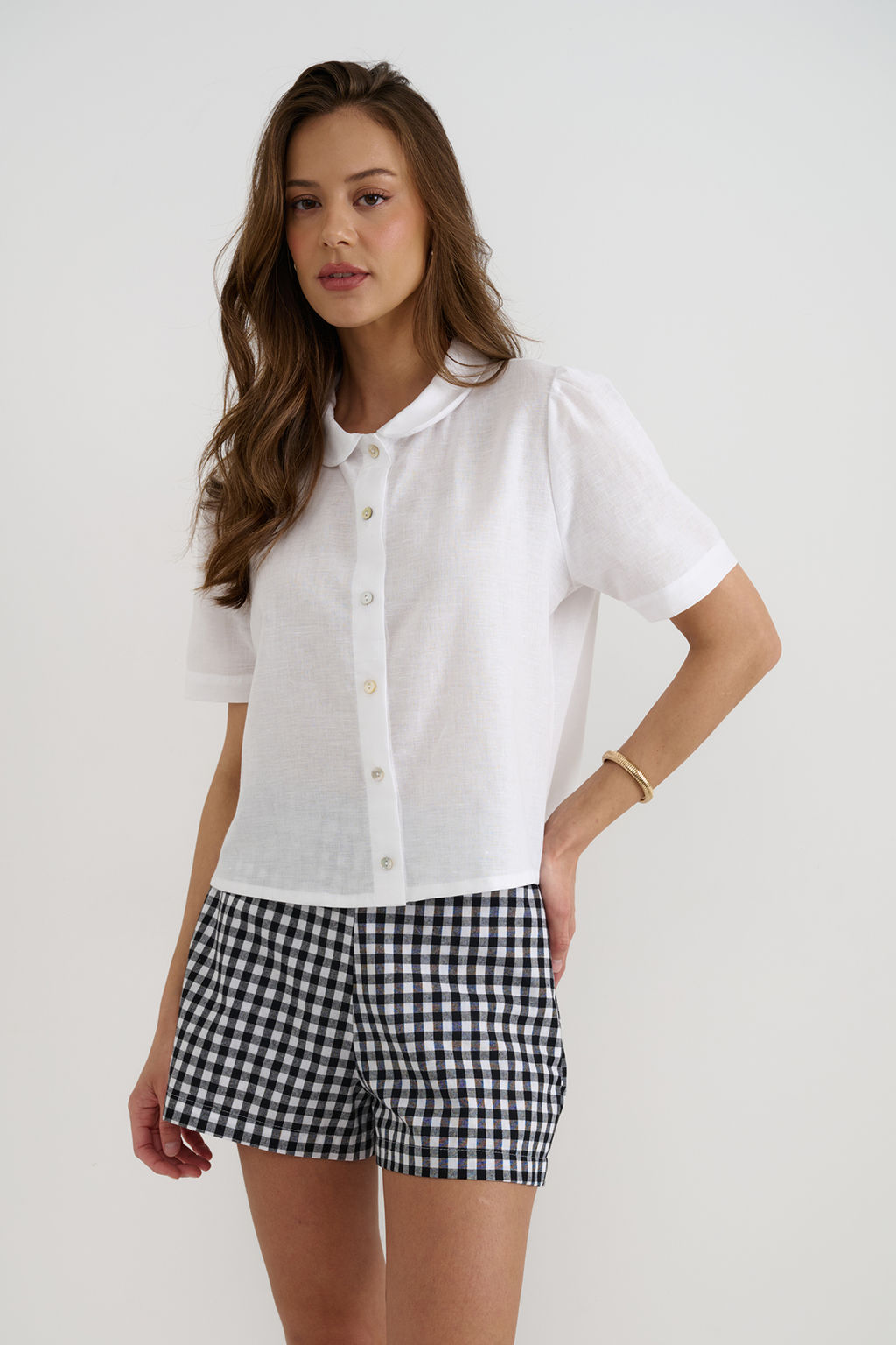 Блузка B252_White/Белый