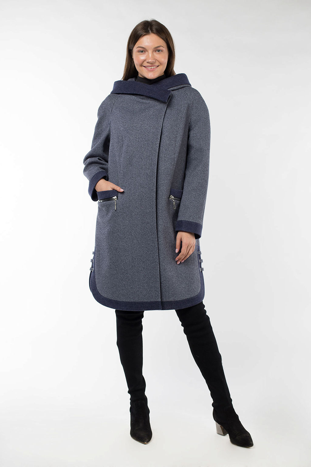 Пальто женское демисезонное - El podio фото 2