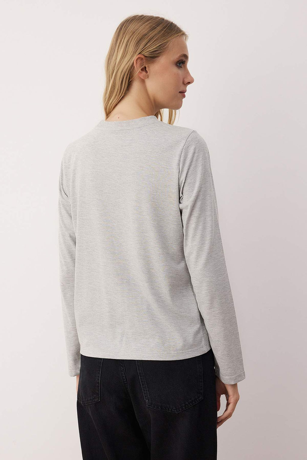 2li Paket %100 Pamuk Bisiklet Yaka Regular/Normal Kesim TWOAW26TS00009 - Trendyolmilla фото 7