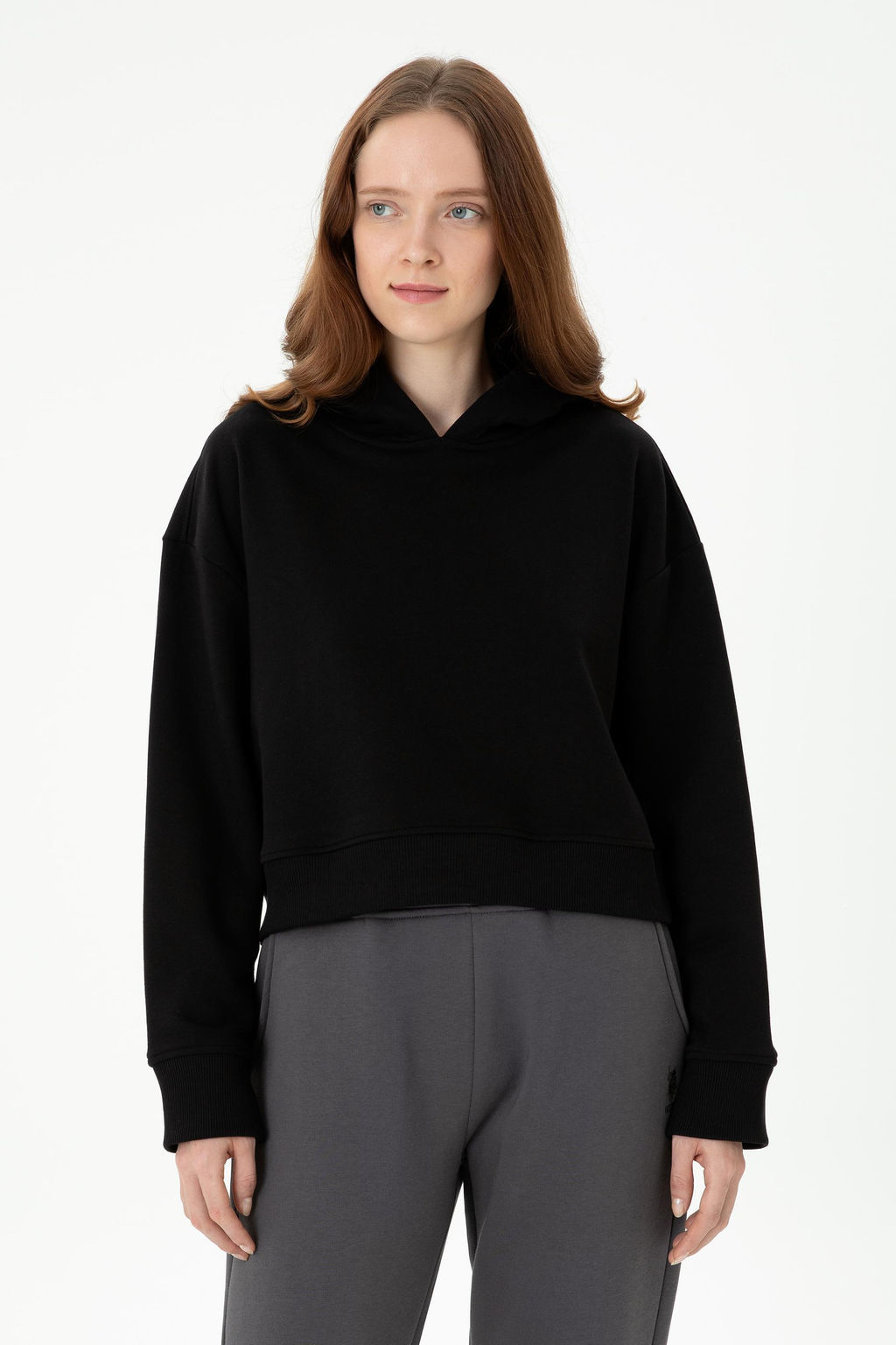 U. S. Polo Assn Женский черный свитшот - U.s. polo assn фото 17
