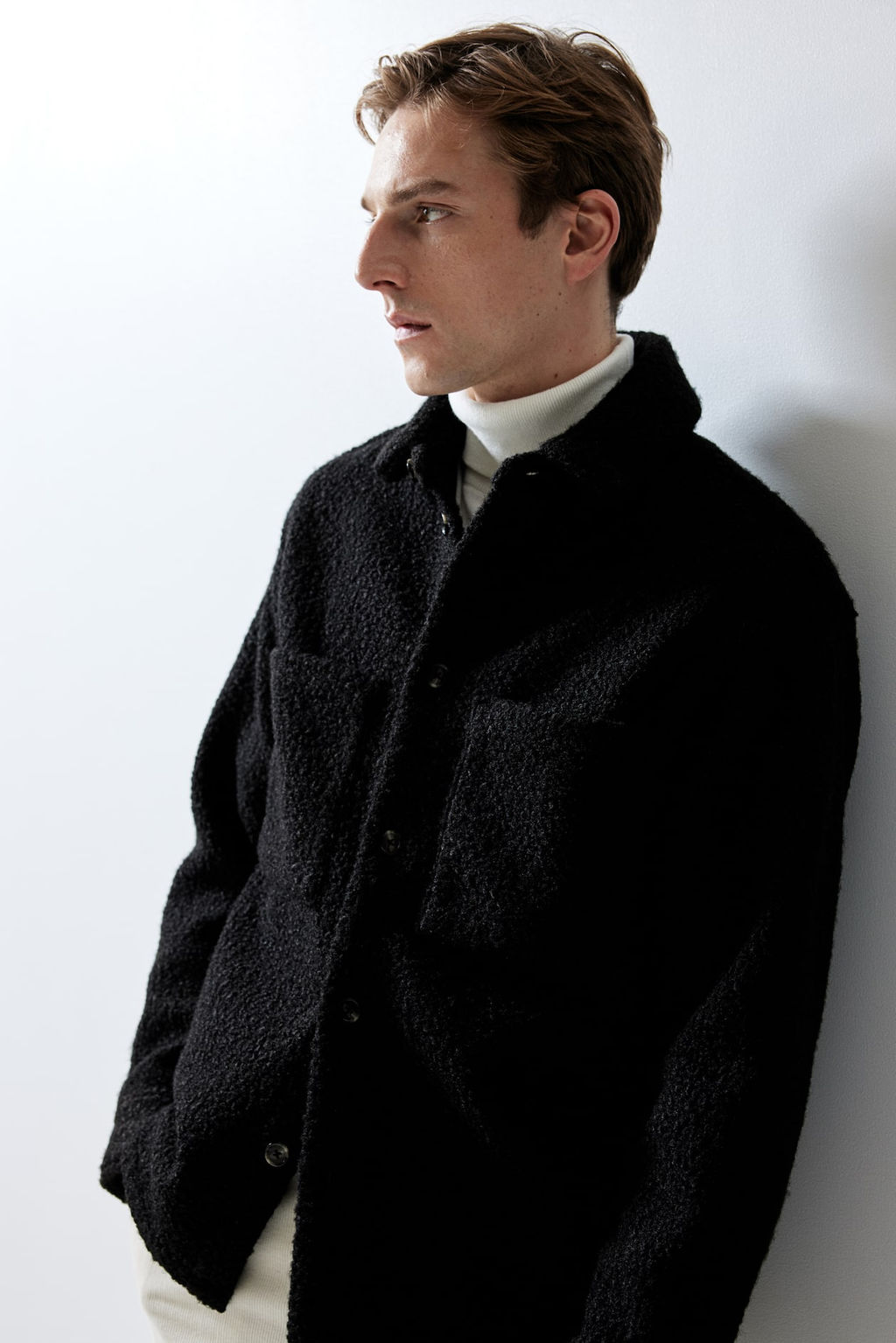 Sobrecamisa de boucle Loose Fit - H&m фото 4