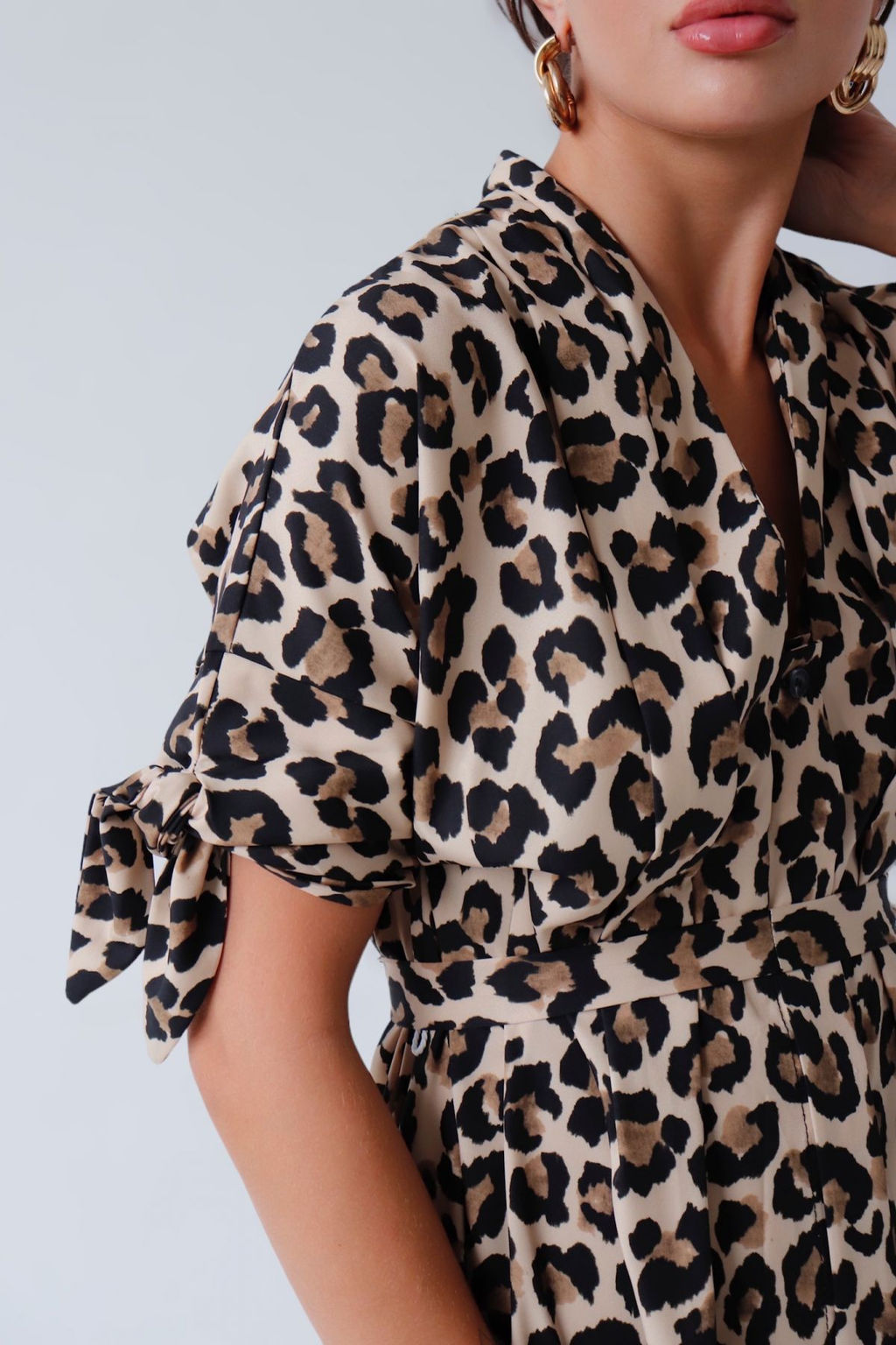 Martichelli Платье с анималистичным принтом  фото 5