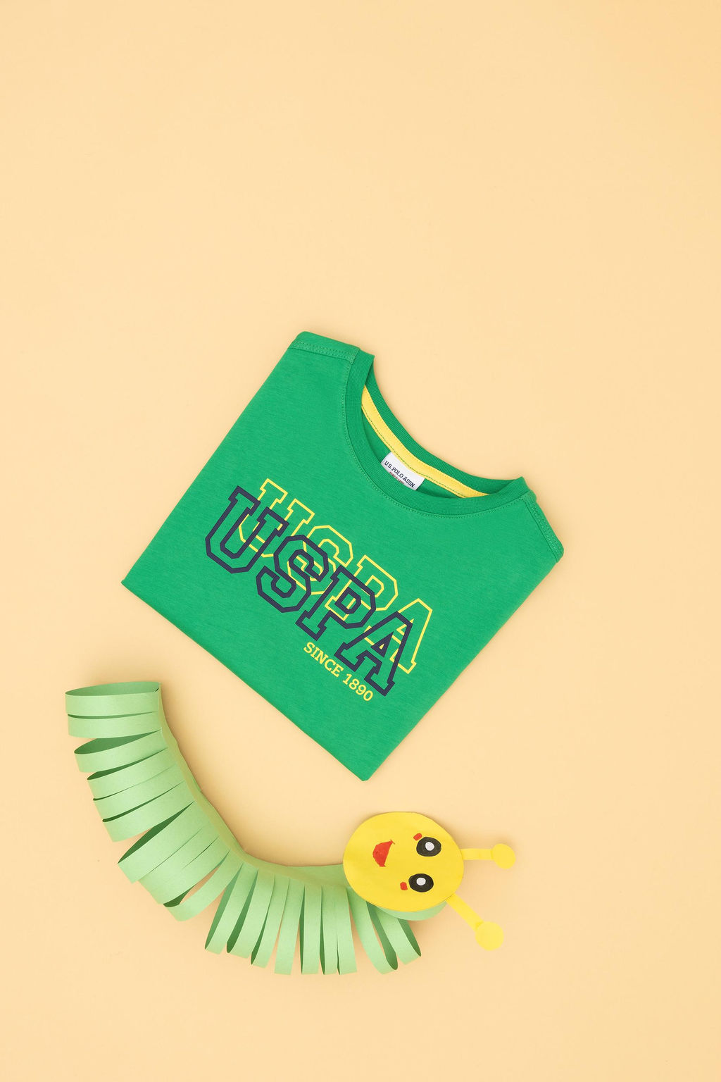Зеленая базовая футболка для мальчика - U.s. polo assn фото 13