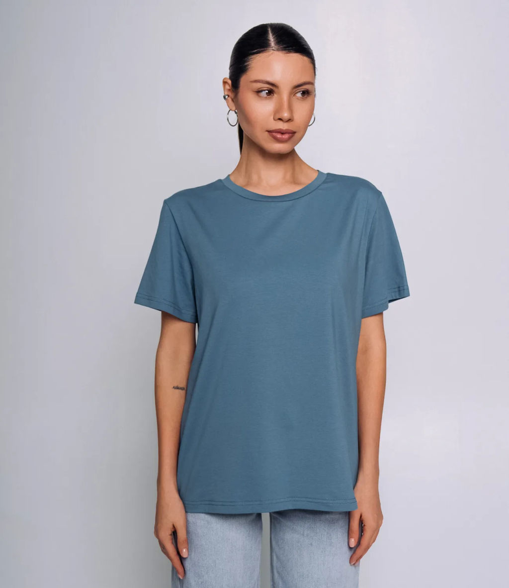 Футболка #1S600, блюстоун