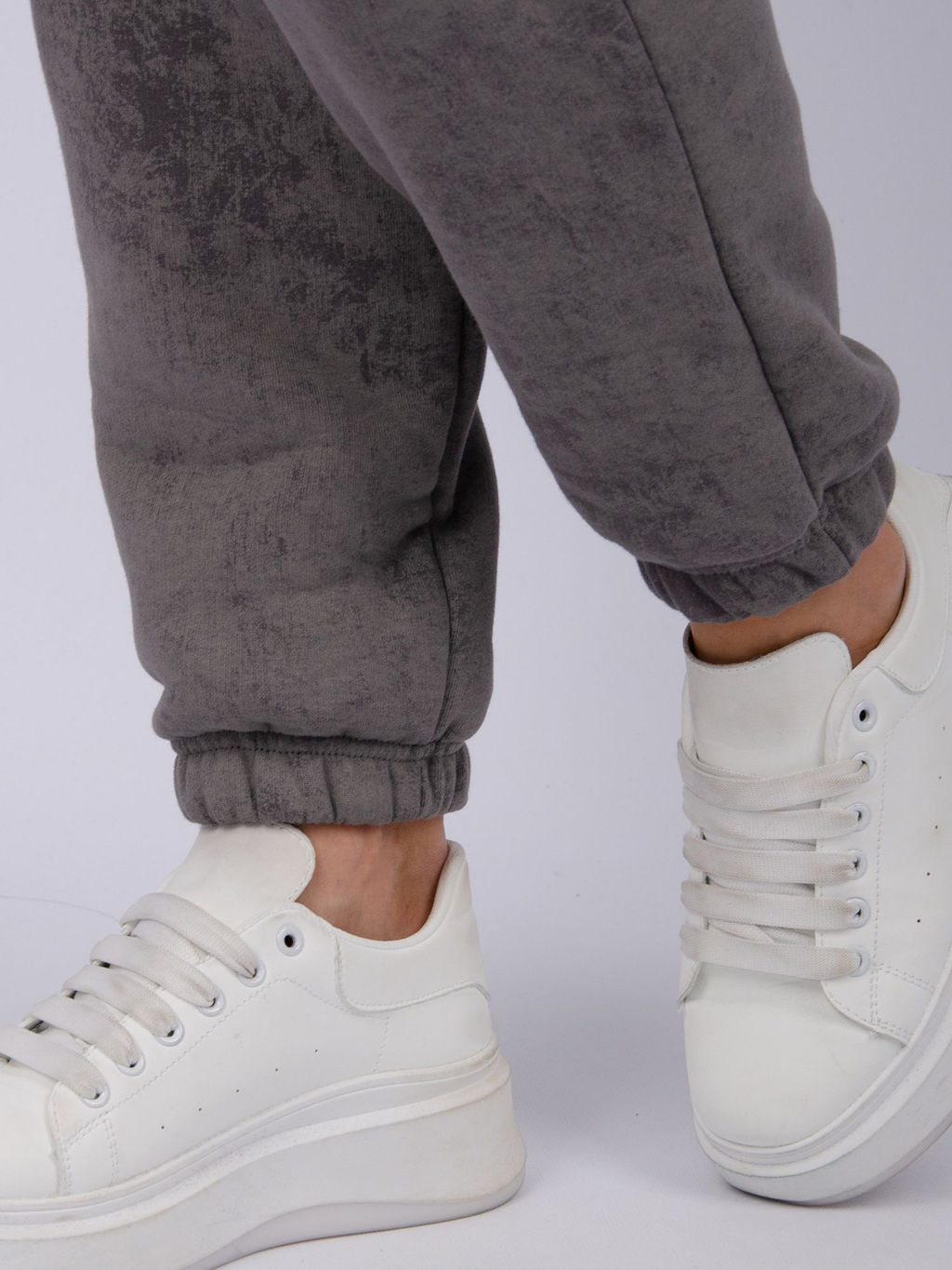 Джоггеры Мистерия 5, футер 3-х нитка начес - Малина фото 51