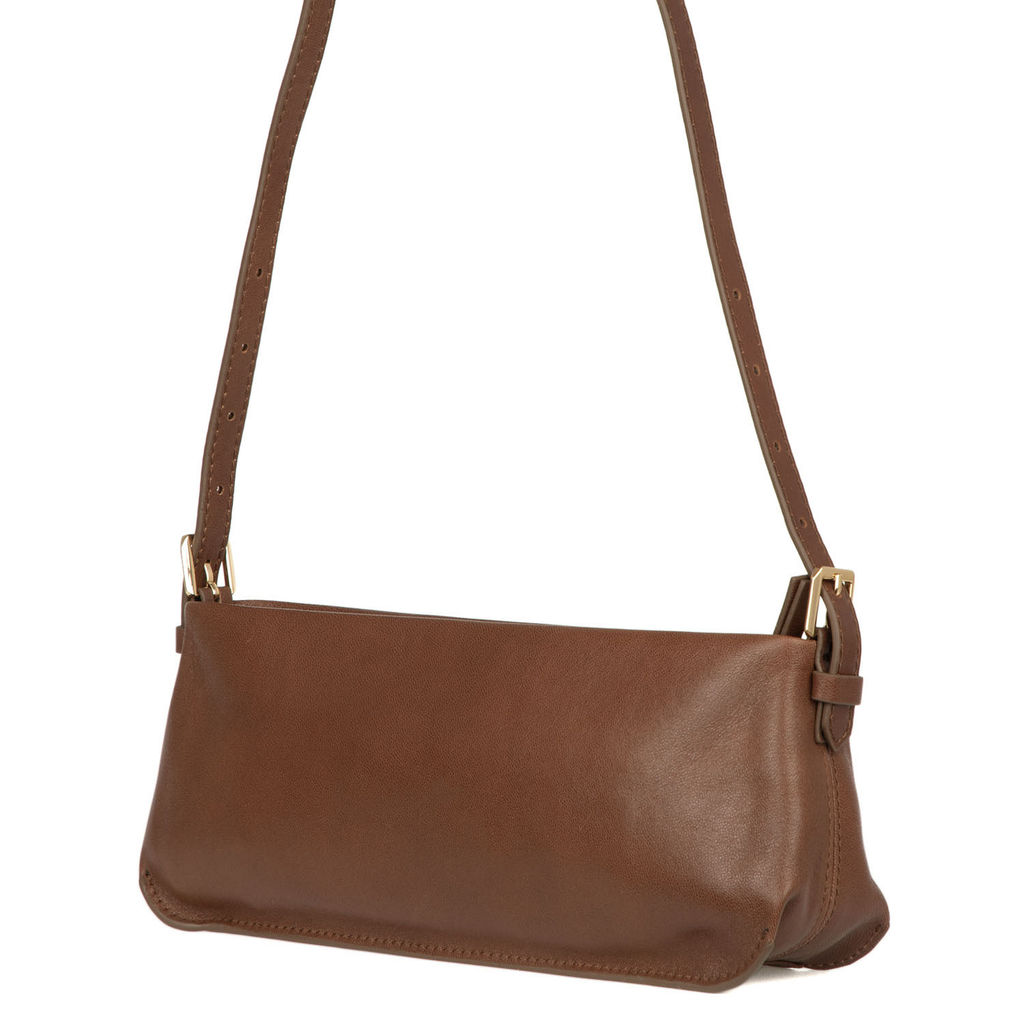 70238 khaki, Женская кожаная сумка, Barcelo Biagi