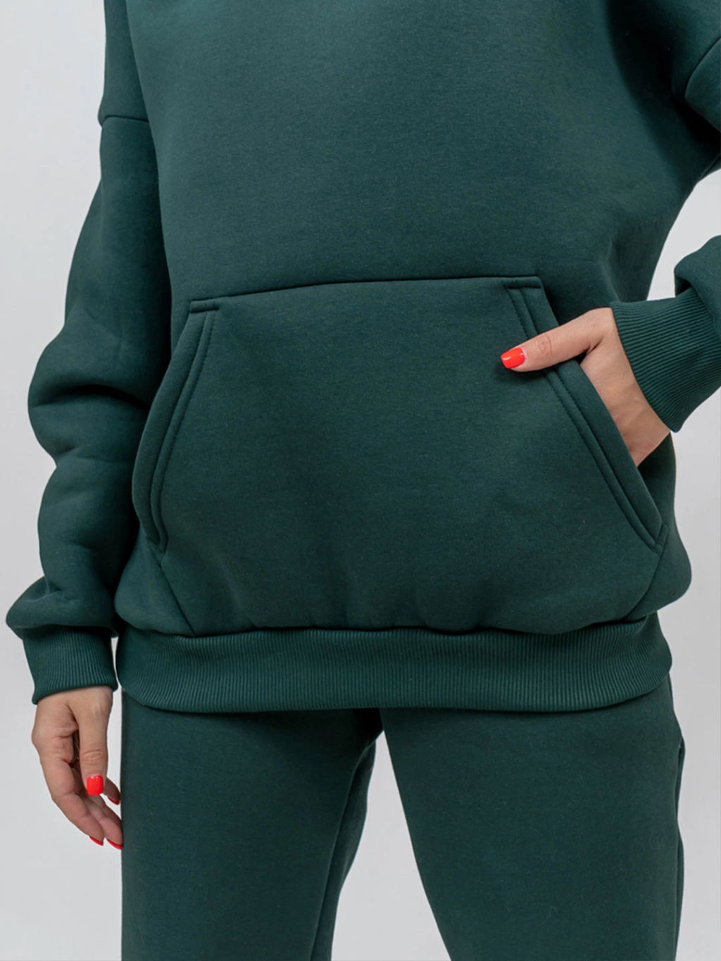 Костюм женский, цвет зеленый