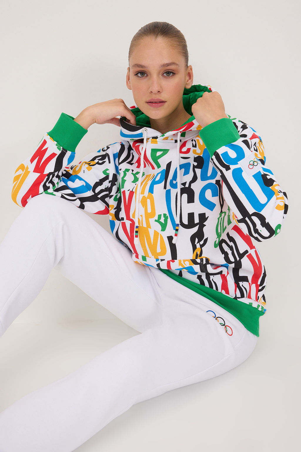 Cok Renkli Unisex Hoodie Orme Sweatshirt TWOAW26SW00072 - Trendyolmilla фото 2